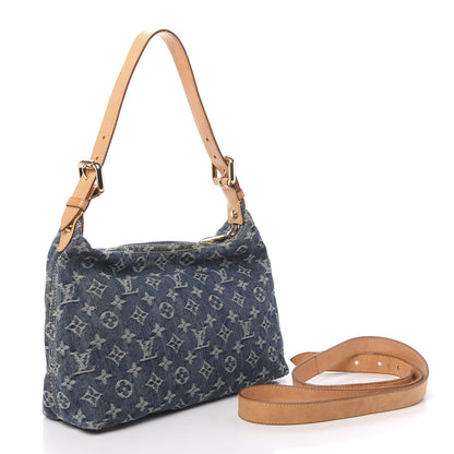 Louis Vuitton Monogram Denim Baggy PM Blue 3 of 11