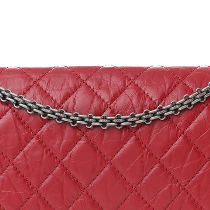 Chanel Aged Calfskin Quilted 2.55 Reissue 226 Flap Dark Red 8 of 12
