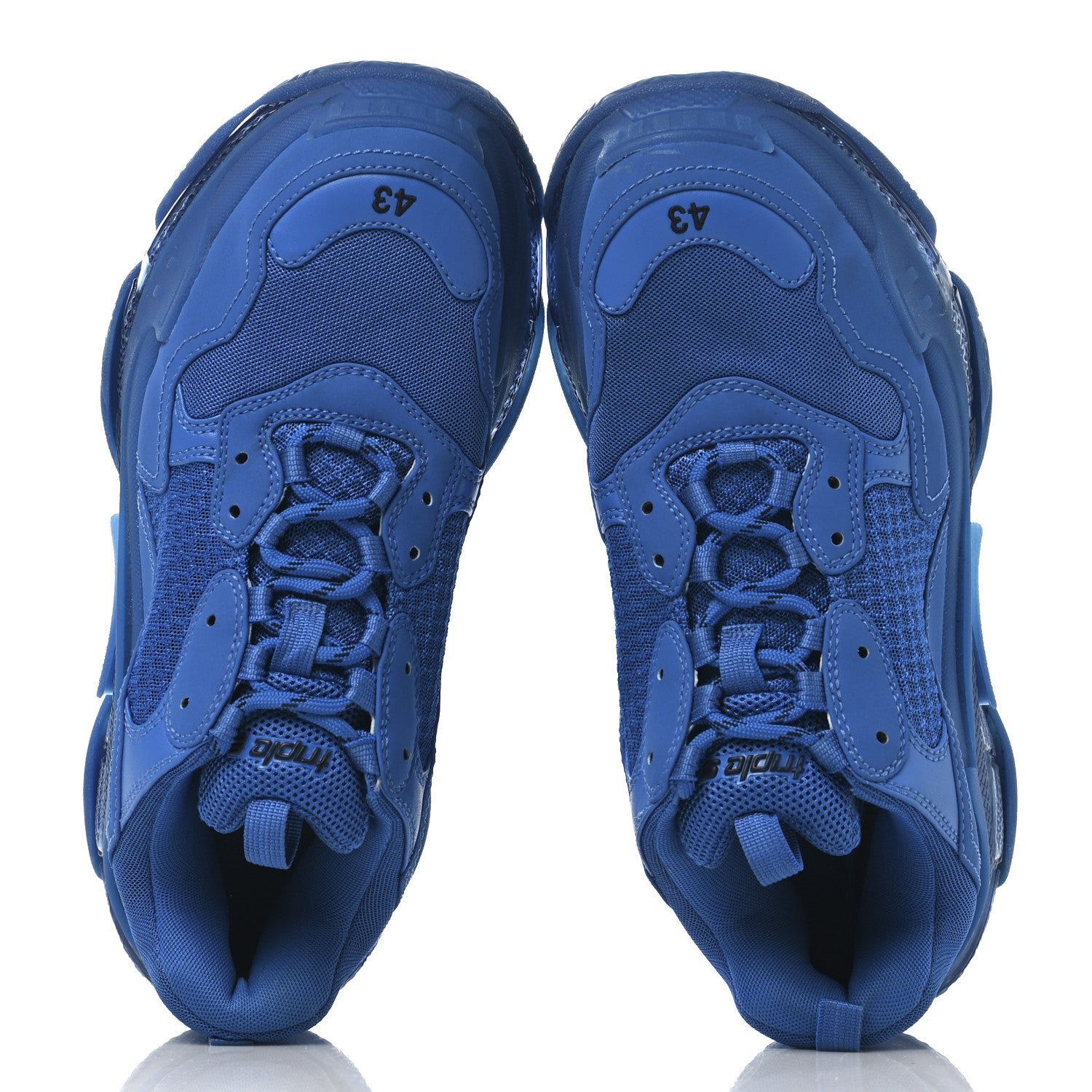 Balenciaga Triple S Clear Sole Deep Blue 【公式通販】