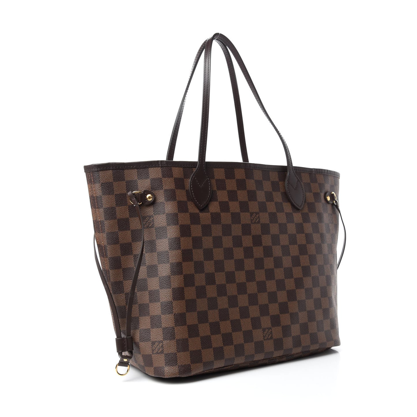 Damier Ebene Neo Neverfull MM Rose Ballerine