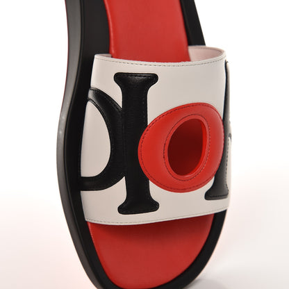 Christian Dior Calfskin Marina Slides 35.5 White 9 of 11