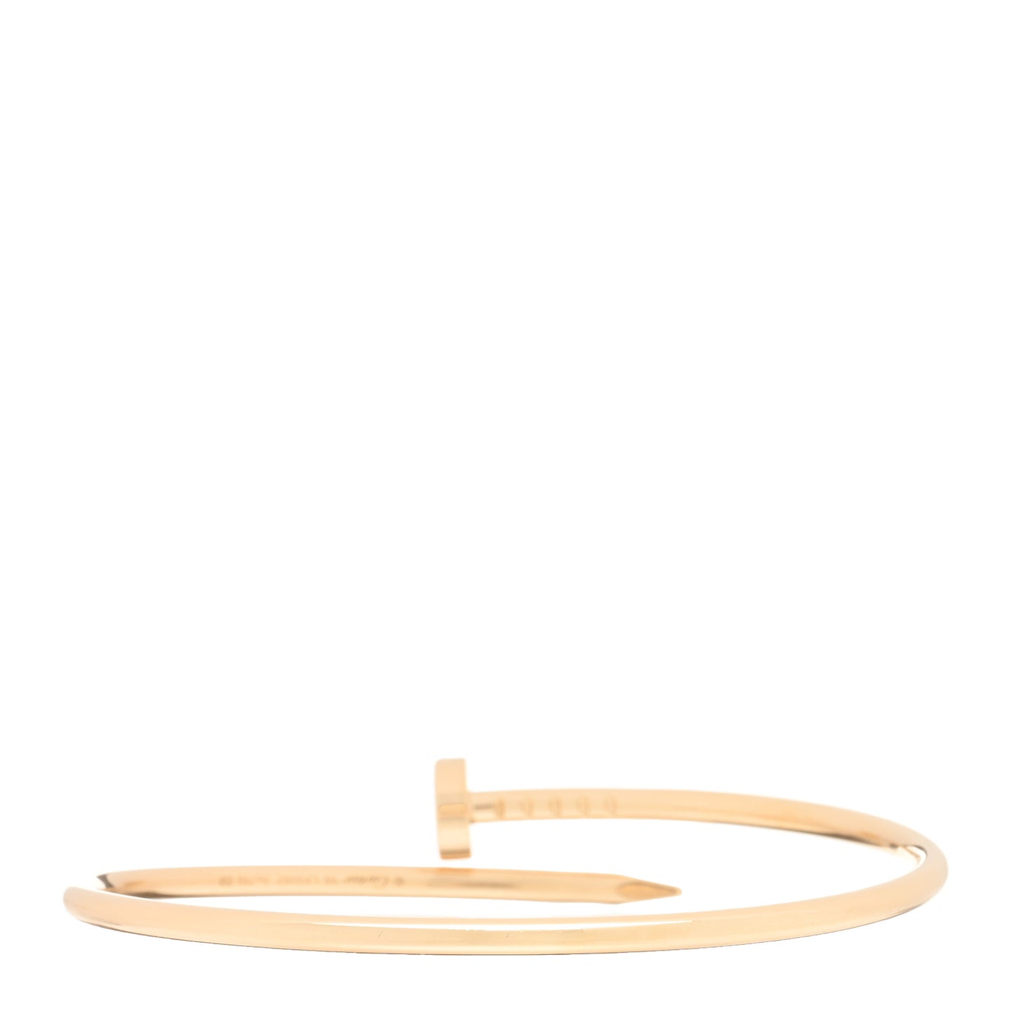 18K Yellow Gold Small Juste Un Clou Bracelet 16