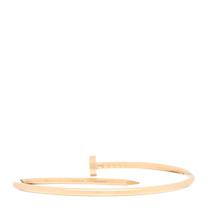 Cartier 18K Yellow Gold Small Juste Un Clou Bracelet 16 2 of 3