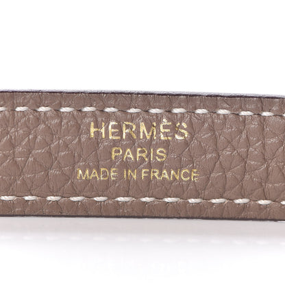 Hermes Togo Kelly Retourne 32 Etoupe 21 of 38