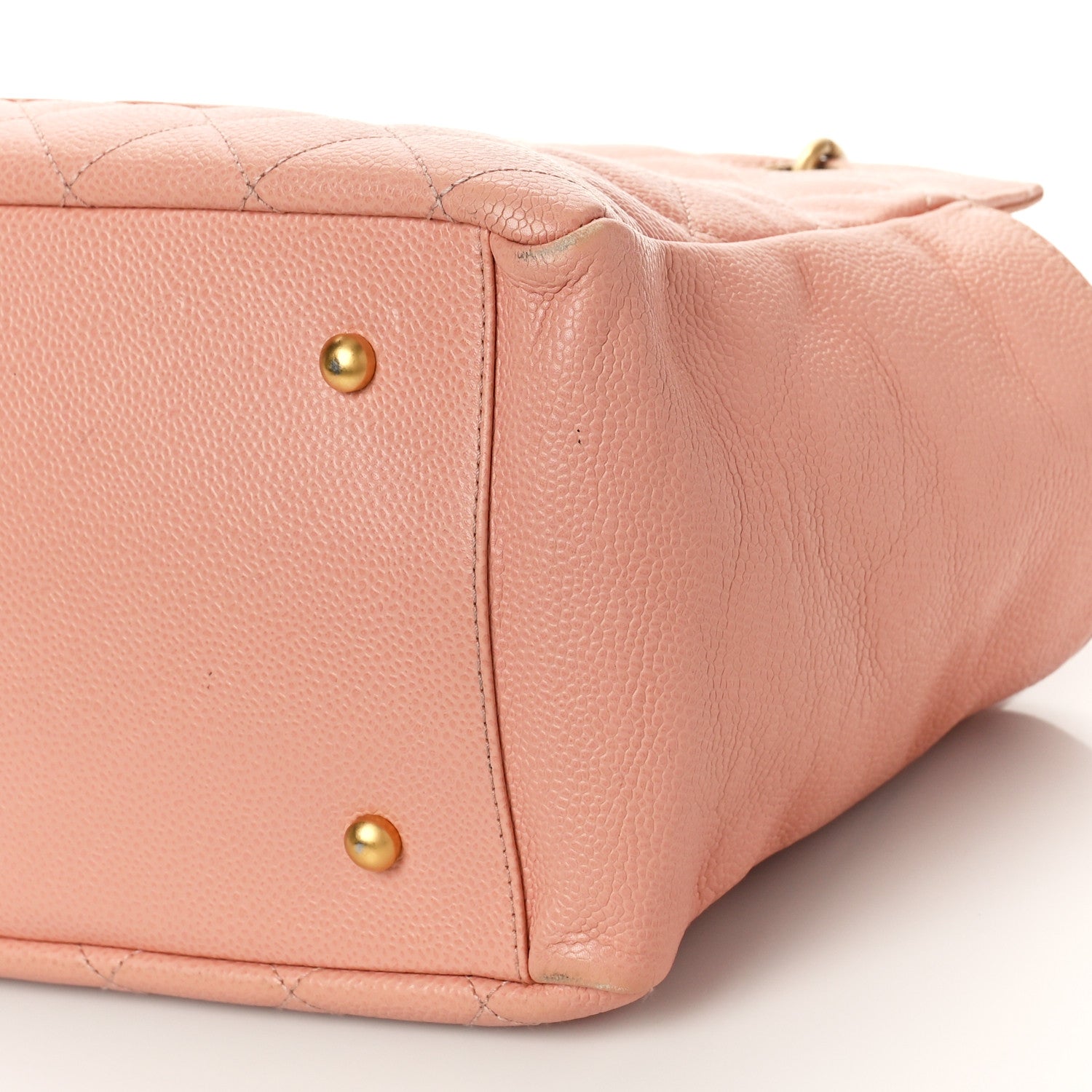 Chanel Caviar Quilted Petit Timeless Shopping Tote PTT Pink 9 of 13