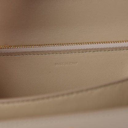 Celine Box Calfskin Medium Classic Box Flap Bag Powder 6 of 9