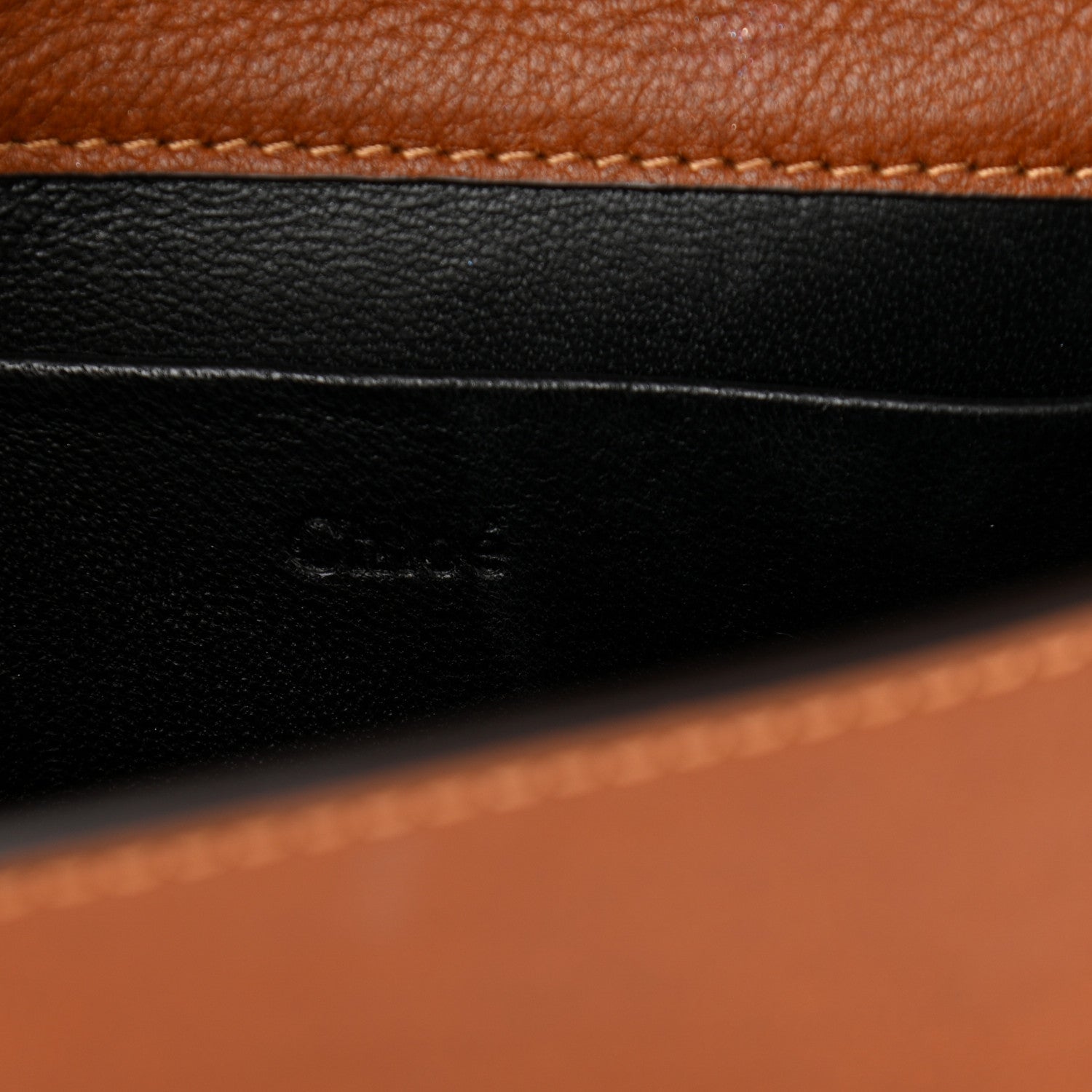 Chloe Calfskin Small Nile Bracelet Minaudiere Bag Caramel 6 of 13