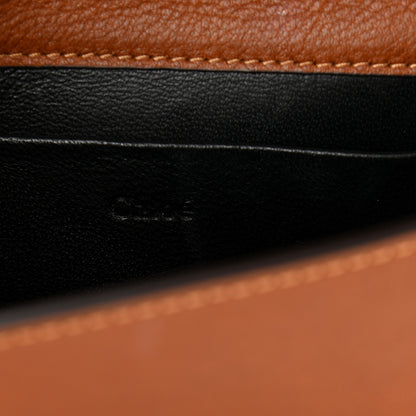 Chloe Calfskin Small Nile Bracelet Minaudiere Bag Caramel 6 of 13