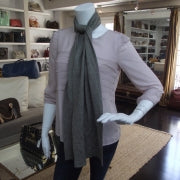 Louis Vuitton Cashmere Silk Perforated Monogram Echarpe 2 of 4
