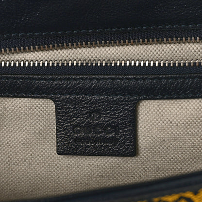 Gucci Monogram Multicolor Matelasse Diagonal Small GG Marmont Shoulder Bag Green Blue Yellow Light Blue Pink 6 of 9