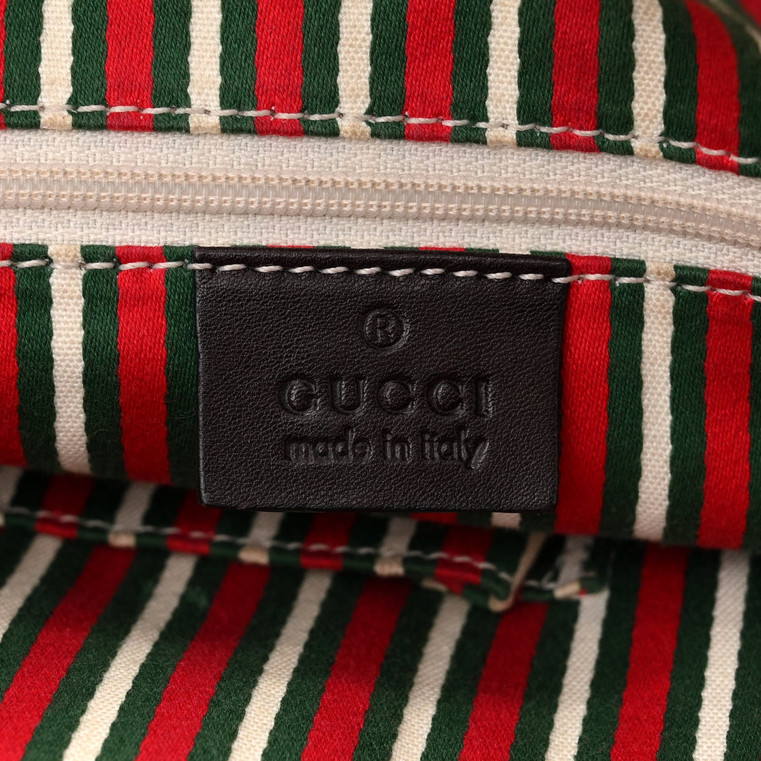 Gucci Monogram New Britt Medium Boston Dark Brown 6 of 14