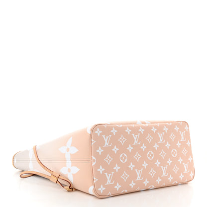 Louis Vuitton Monogram Giant By The Pool Neverfull MM Brume 5 of 11