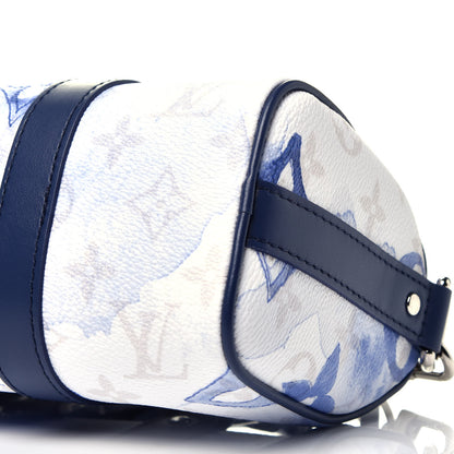 Louis Vuitton Monogram Watercolor Keepall XS Blue 9 of 9