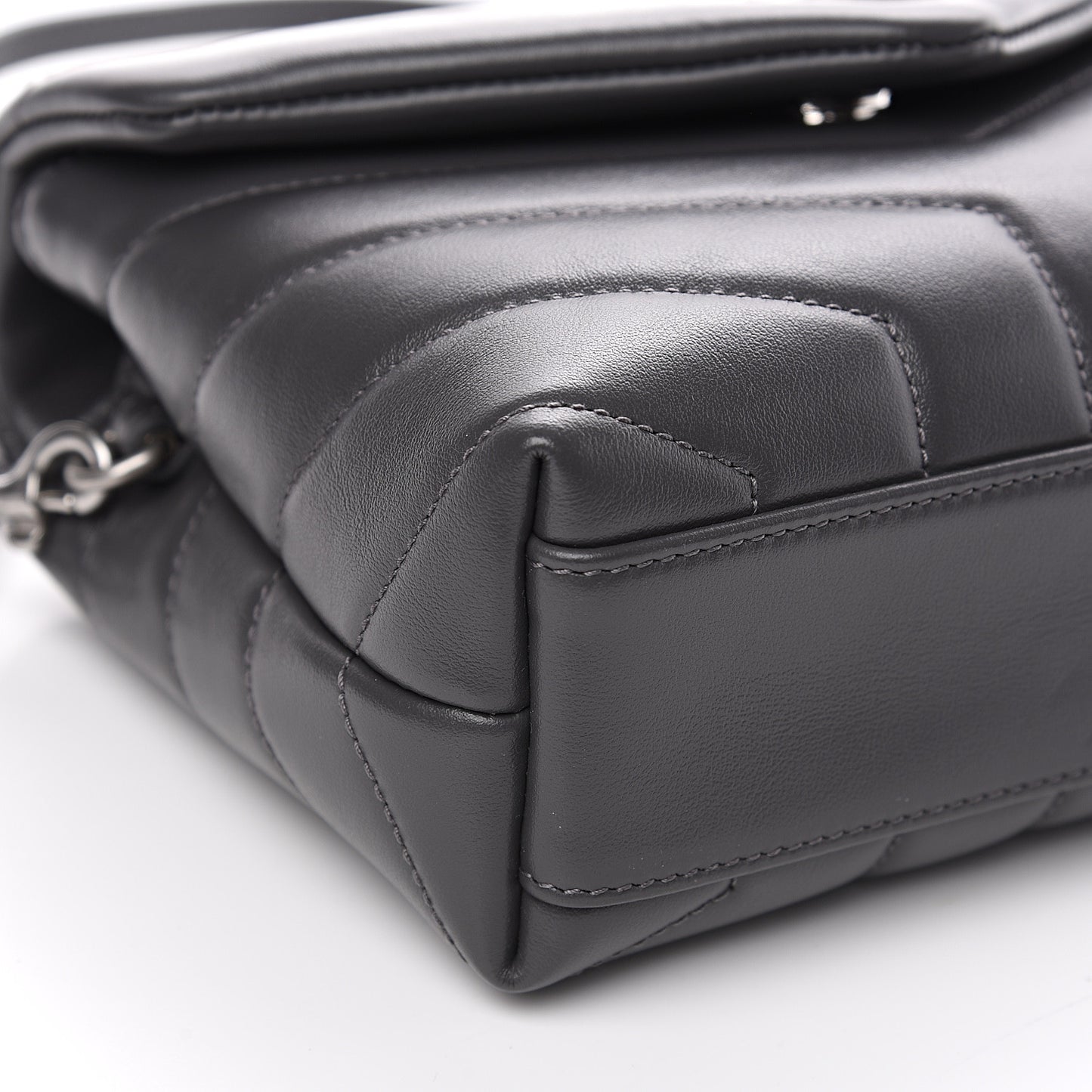 Calfskin Y Quilted Monogram Toy Loulou Crossbody Bag Storm