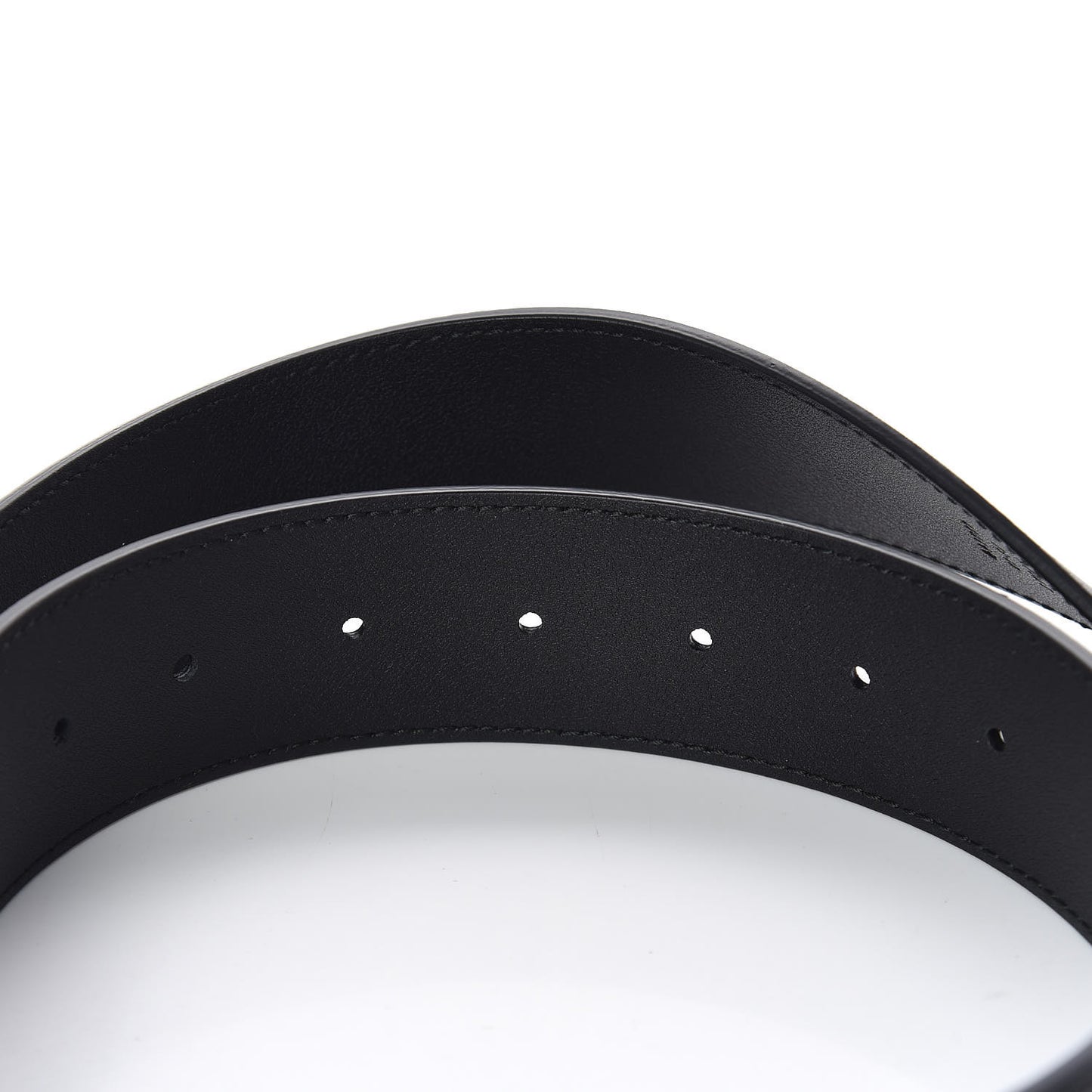 Calfskin Double G 40mm Belt 75 30 Black