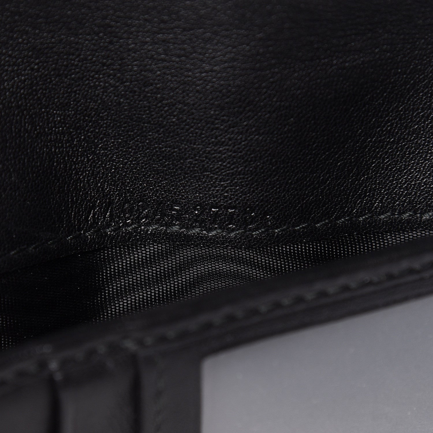 Gucci Microguccissima Bi-Fold Organizer Wallet Black 7 of 7