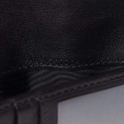 Gucci Microguccissima Bi-Fold Organizer Wallet Black 7 of 7