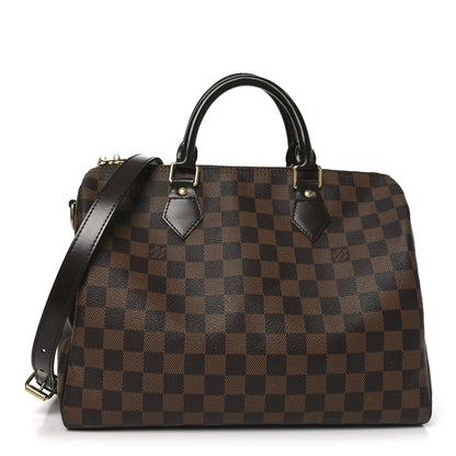 Louis Vuitton Damier Ebene Speedy Bandouliere 30 2 of 18