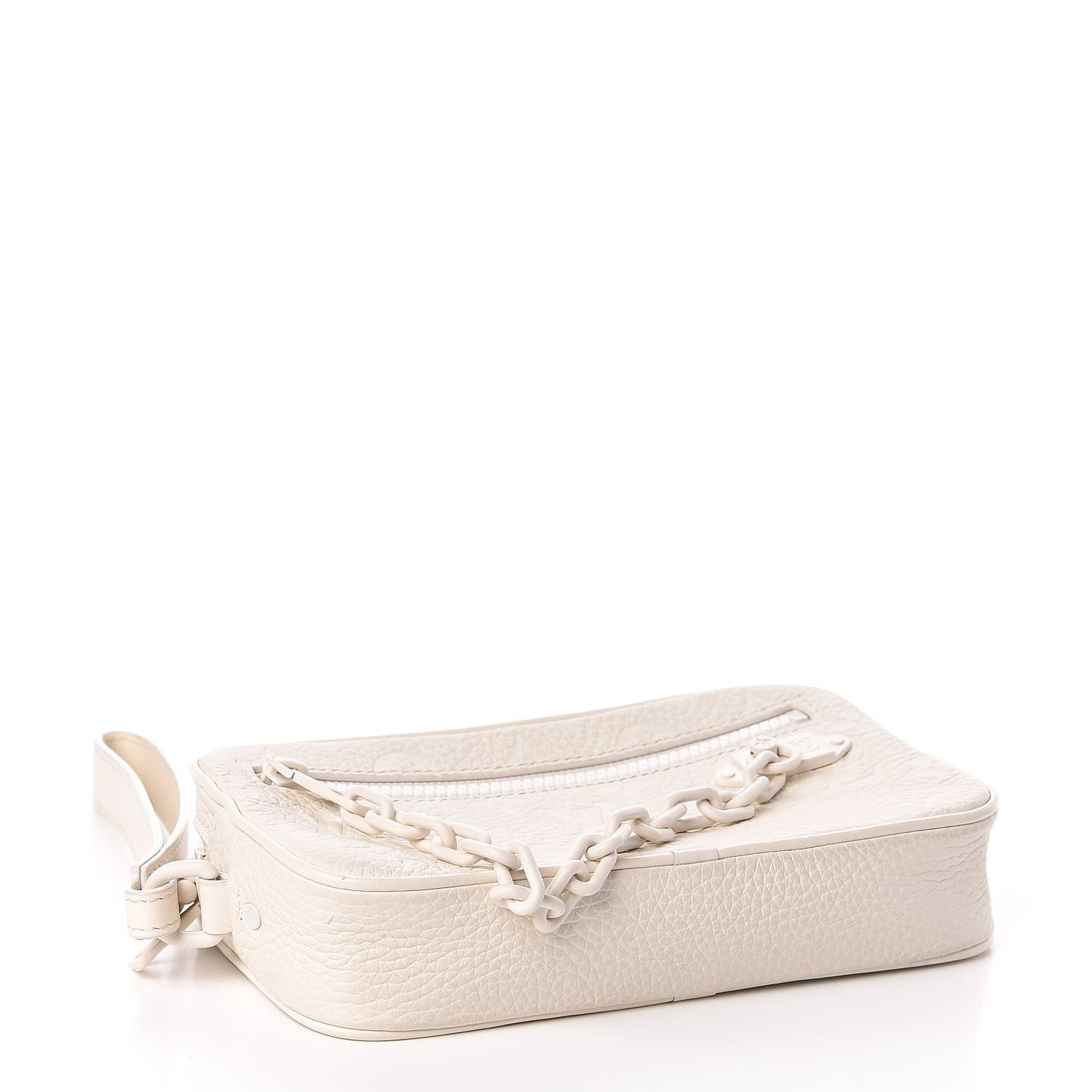 Taurillon Monogram Pochette Volga White