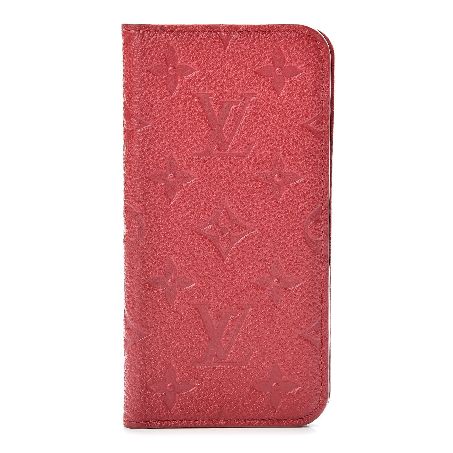 Empreinte iPhone X Folio Scarlet