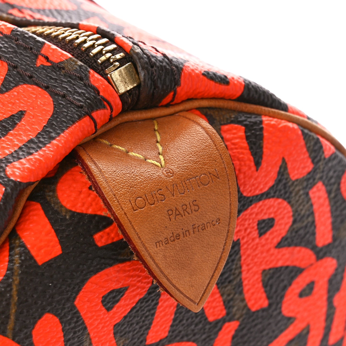 Monogram Graffiti Speedy 30 Orange