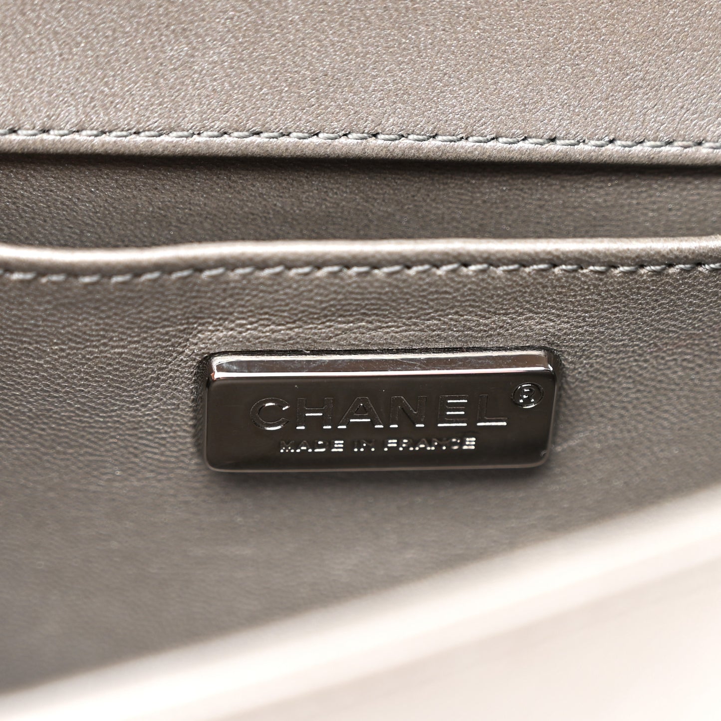 Galuchat Stingray Small Boy Flap Silver