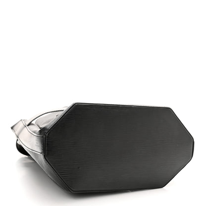 Louis Vuitton Epi Sac D'Epaule GM Black 4 of 10