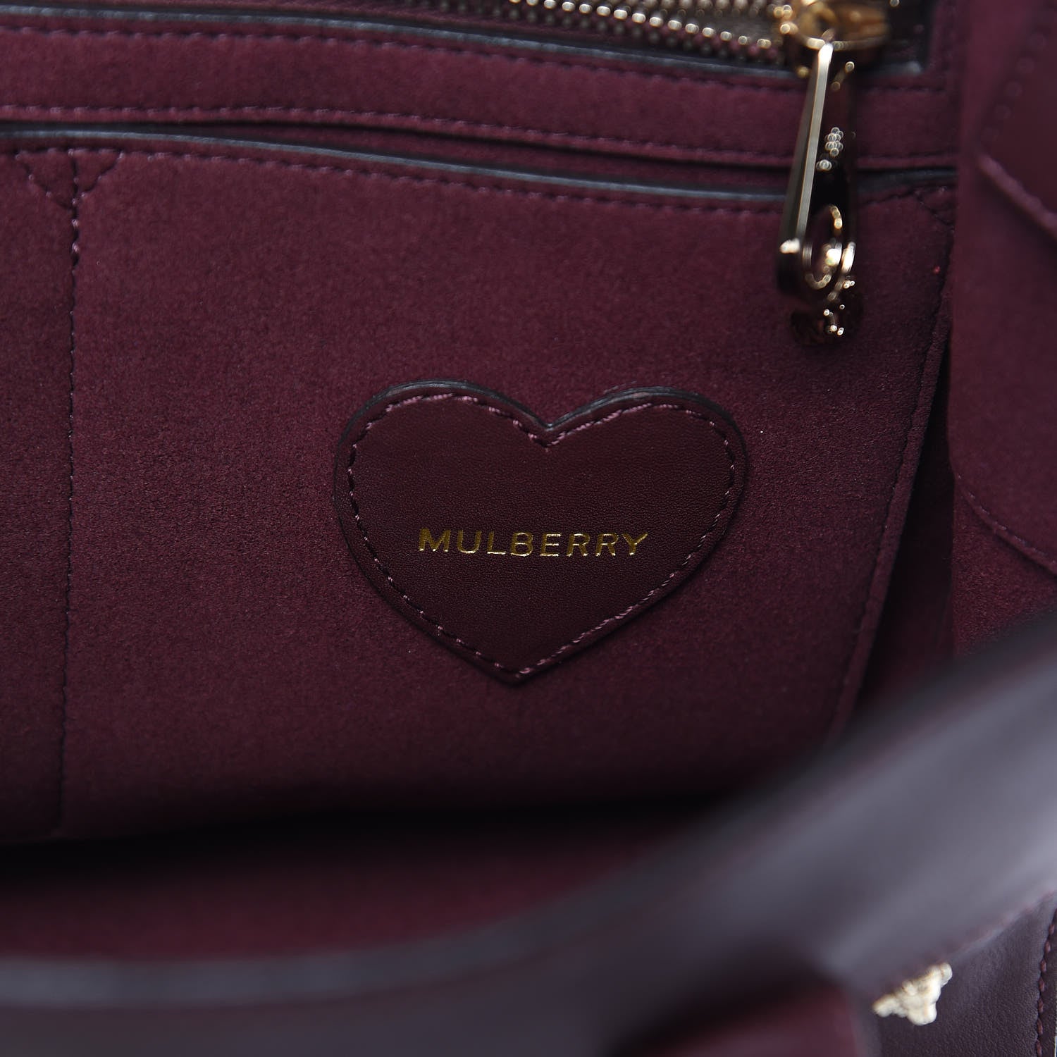 Mulberry Calfskin Studded Medium Cara Delevingne Convertible Satchel Oxblood 6 of 14