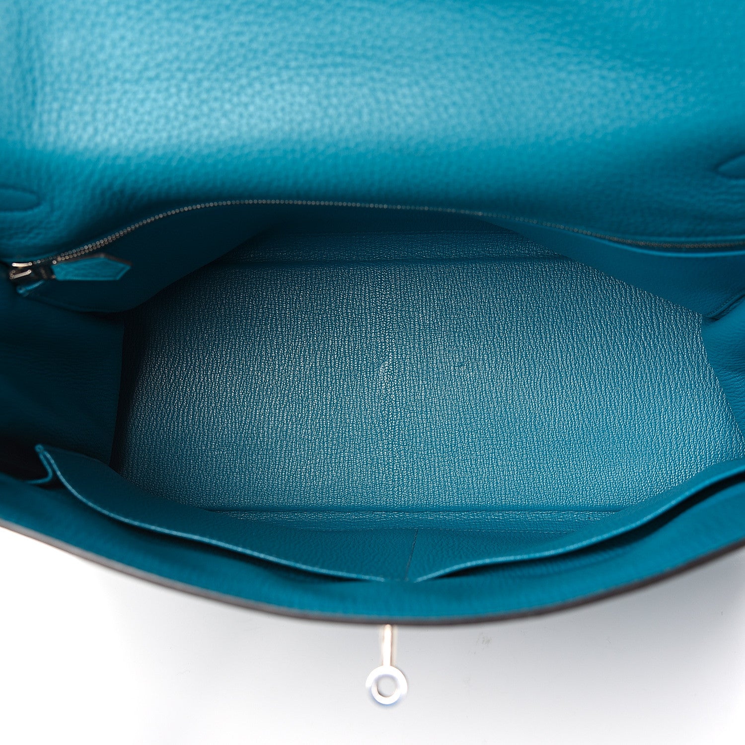 Hermes Taurillon Clemence Kelly Retourne 35 Bleu Izmir 6 of 33