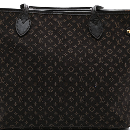 Louis Vuitton Monogram Idylle Neverfull MM Fusain 8 of 10