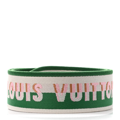 Louis Vuitton Jacquard Shoulder Strap Green 2 of 3