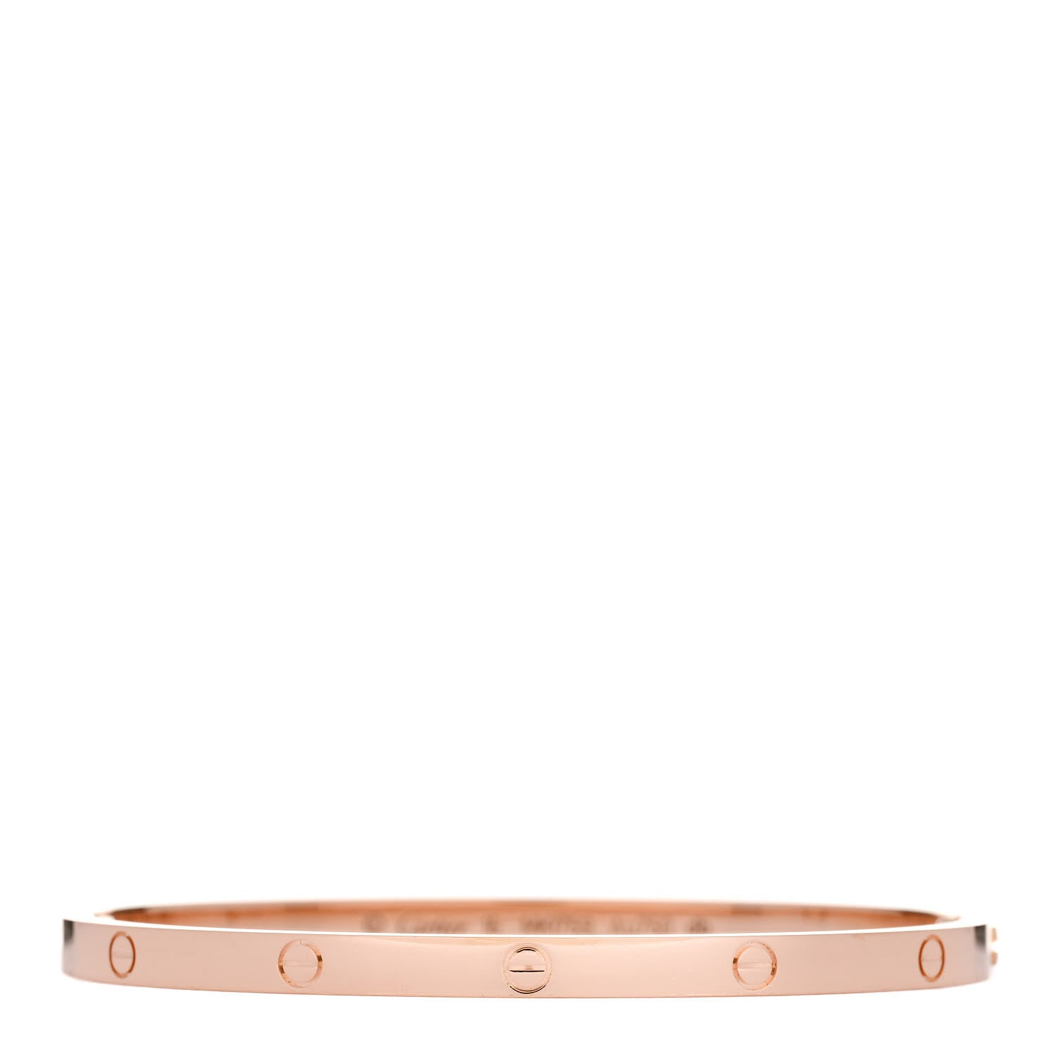 Cartier 18K Pink Gold Small LOVE Bracelet 16 1 of 7