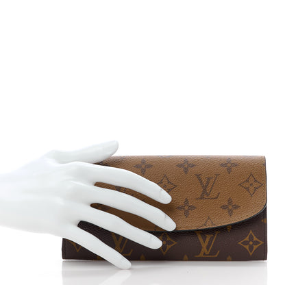 Louis Vuitton Reverse Monogram Emilie Wallet 2 of 15