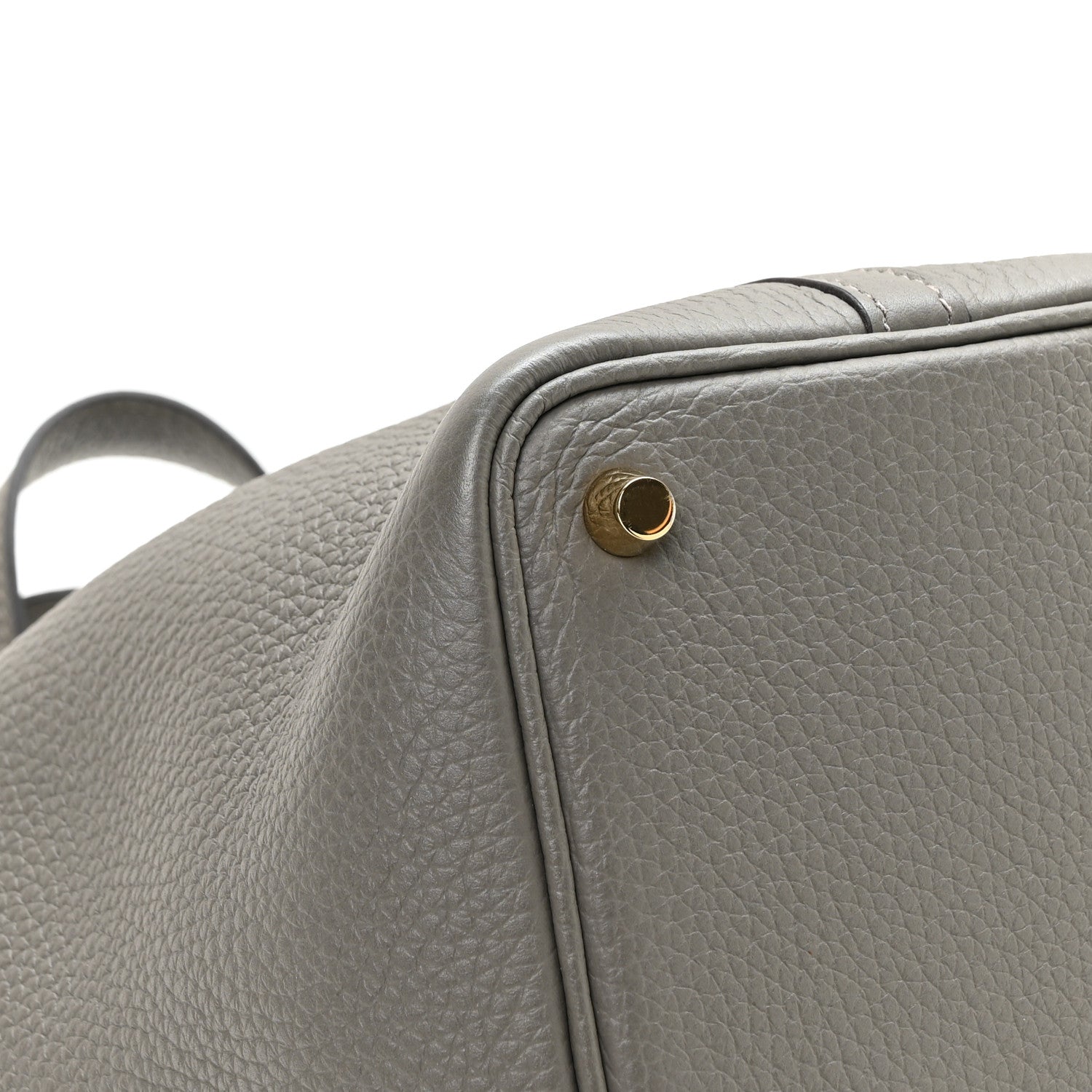 Hermes Taurillon Clemence Picotin Lock 18 PM Gris Meyer 9 of 13