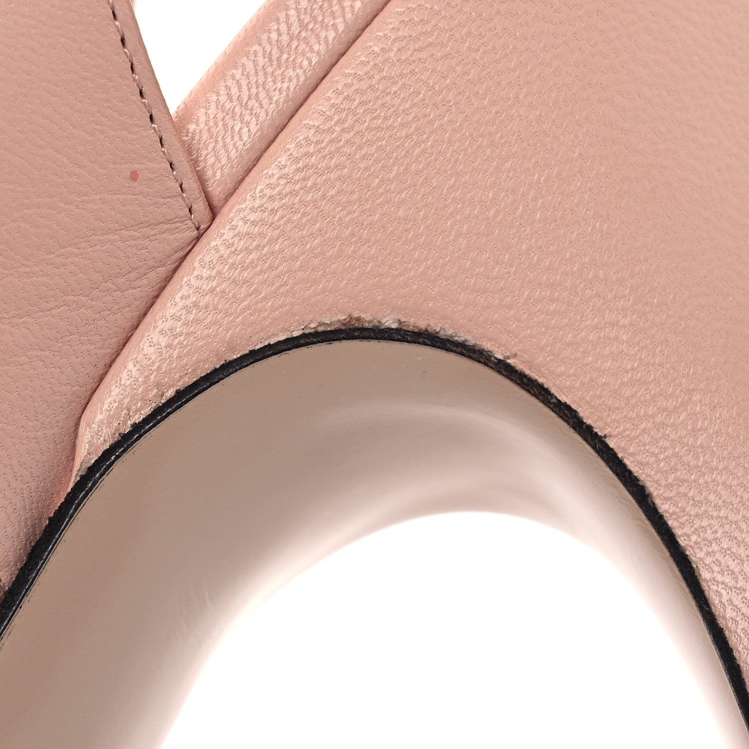 Gucci Malaga Kid Interlocking G Studs 155mm Platform Sandals 40.5 Perfect Pink 11 of 13