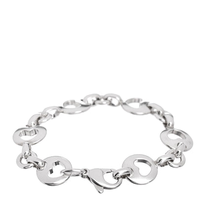 Tiffany Sterling Silver Heart Stencil Bracelet 3 of 4
