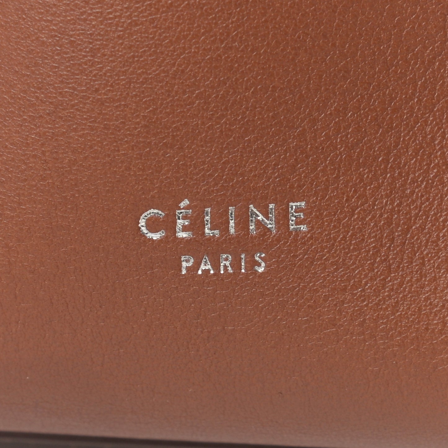 Smooth Calfskin Small Long Strap Big Bag Tan