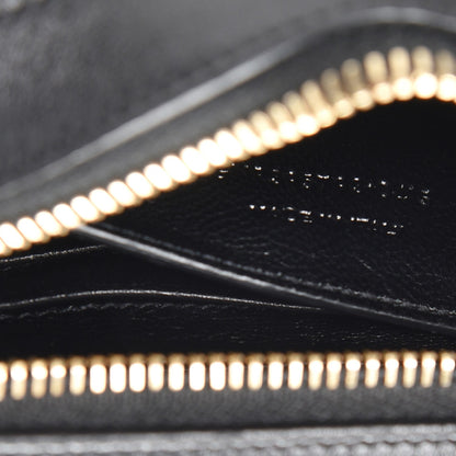 Saint Laurent Lambskin Chevron Small Classic Monogram Camera Bag Nero Black 7 of 7