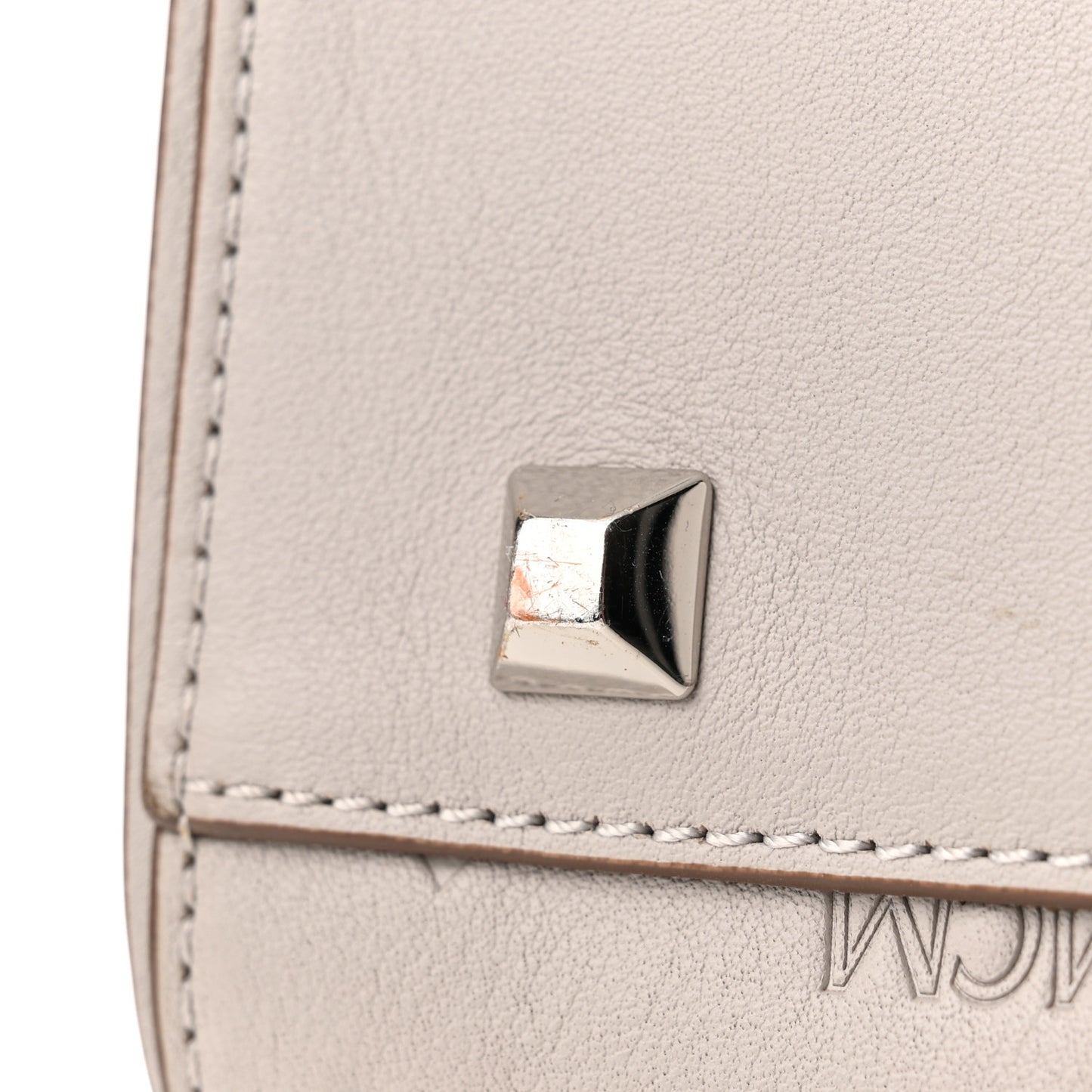 Calfskin Ottomar Monogram Essential Boston Bag Dove