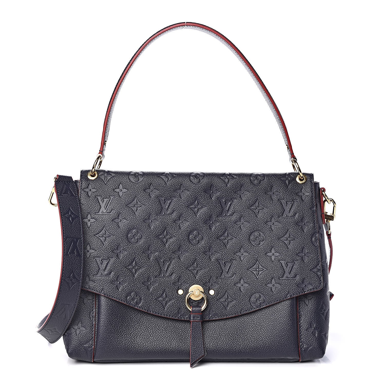 Louis Vuitton Empreinte Blanche MM Marine Rouge 1 of 10
