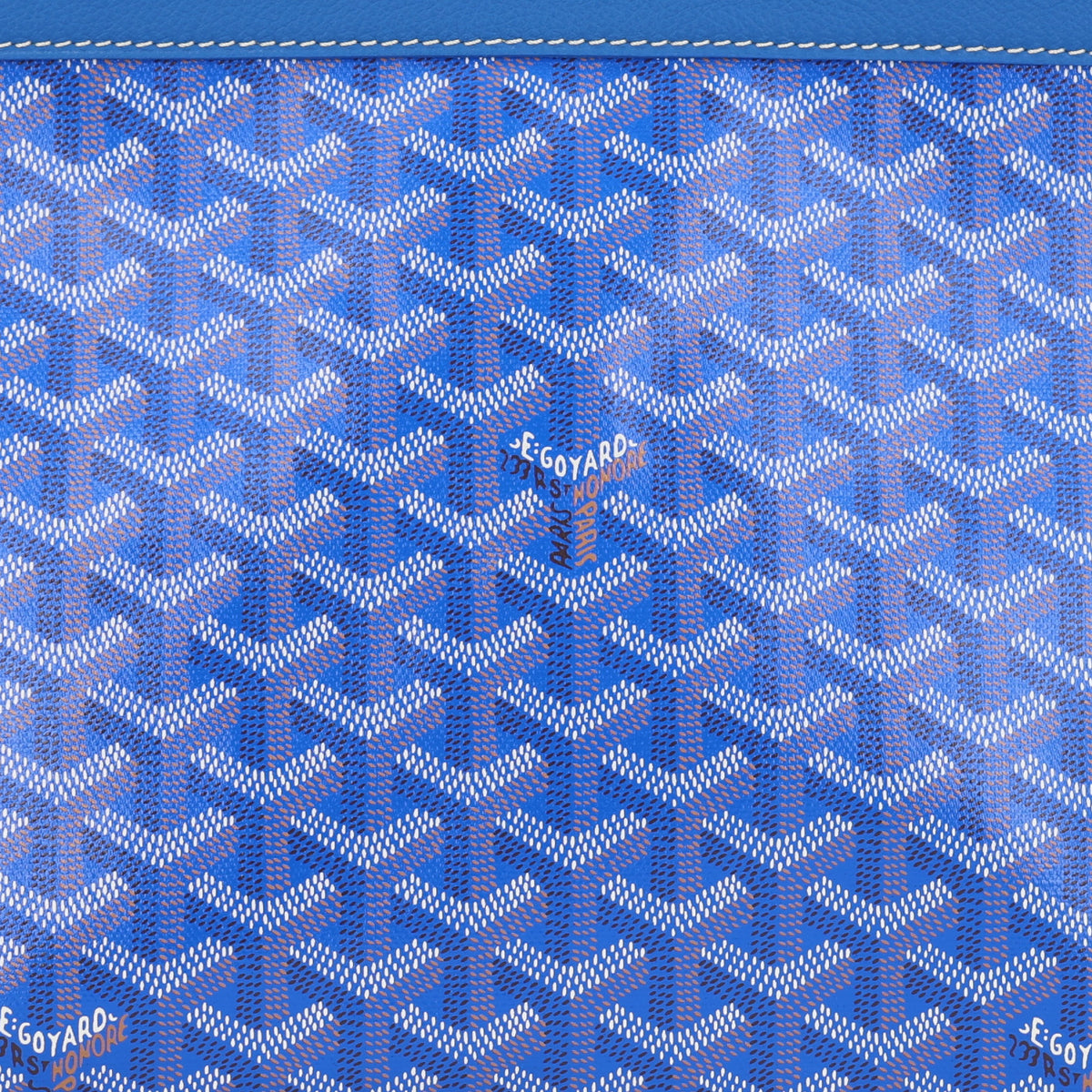 Goyard Goyardine Conti Pouch Sky Blue 7 of 9