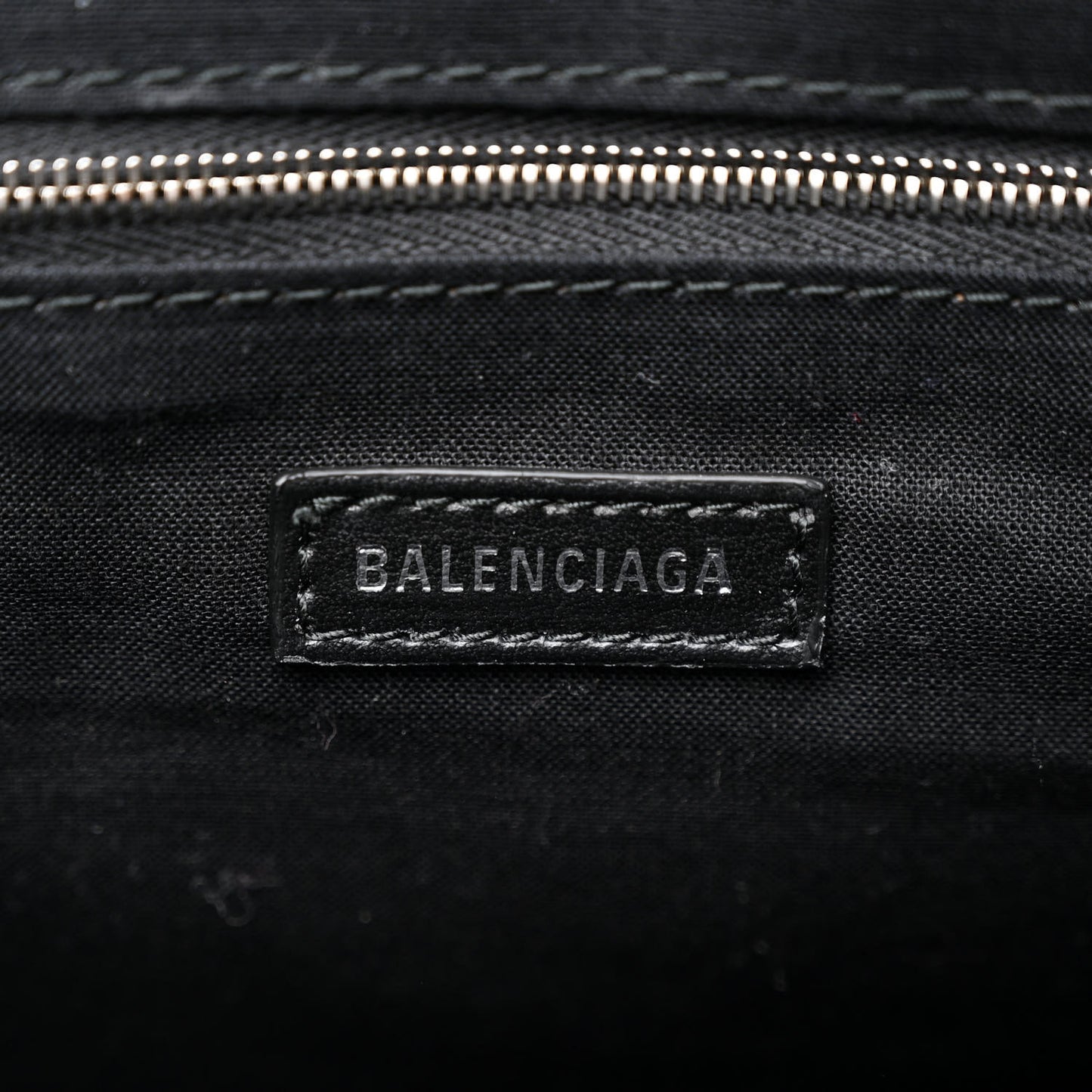 Canvas BB Monogram Tote Black