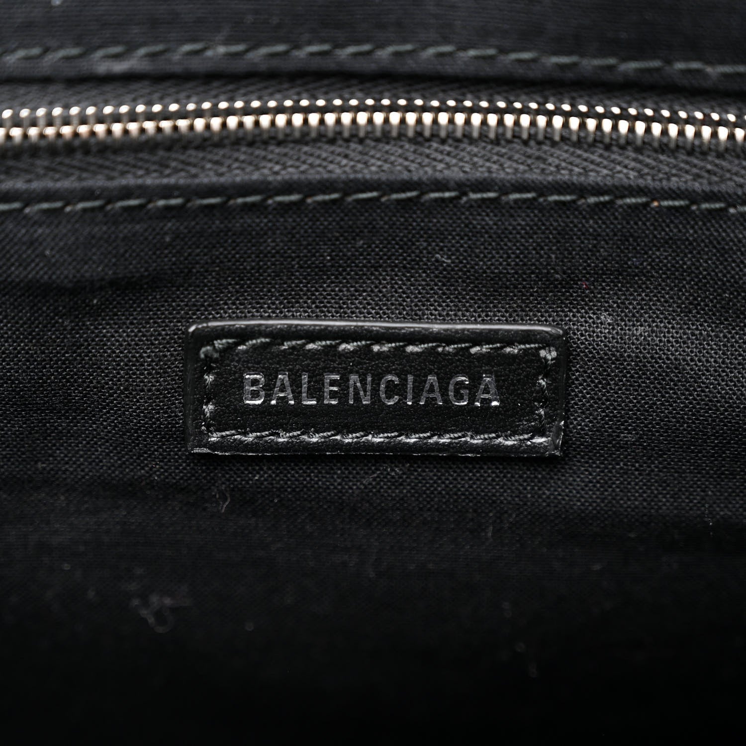 Balenciaga Canvas BB Monogram Tote Black 6 of 9
