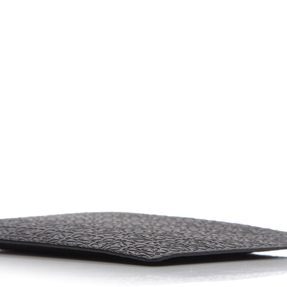 Loewe Calfskin Embossed Flat Pouch Black 7 of 9