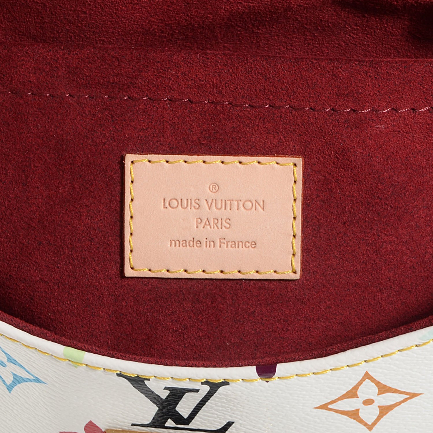 Louis Vuitton Monogram Multicolor Patti White 6 of 7