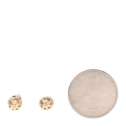 Christian Dior Pearl Secret Cannage Mise En Dior Tribales Earrings Gold 2 of 3