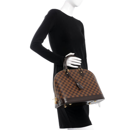 Louis Vuitton Damier Ebene Alma MM 2 of 7