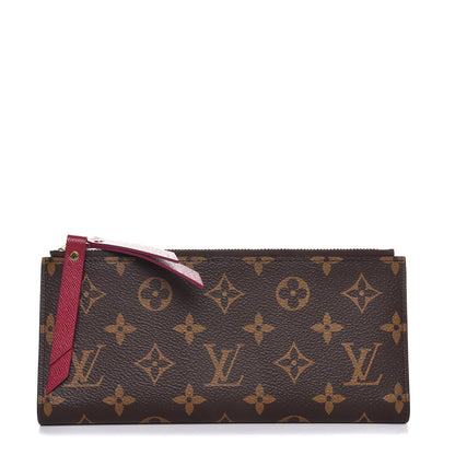 Louis Vuitton Monogram Adele Wallet Fuchsia 1 of 7