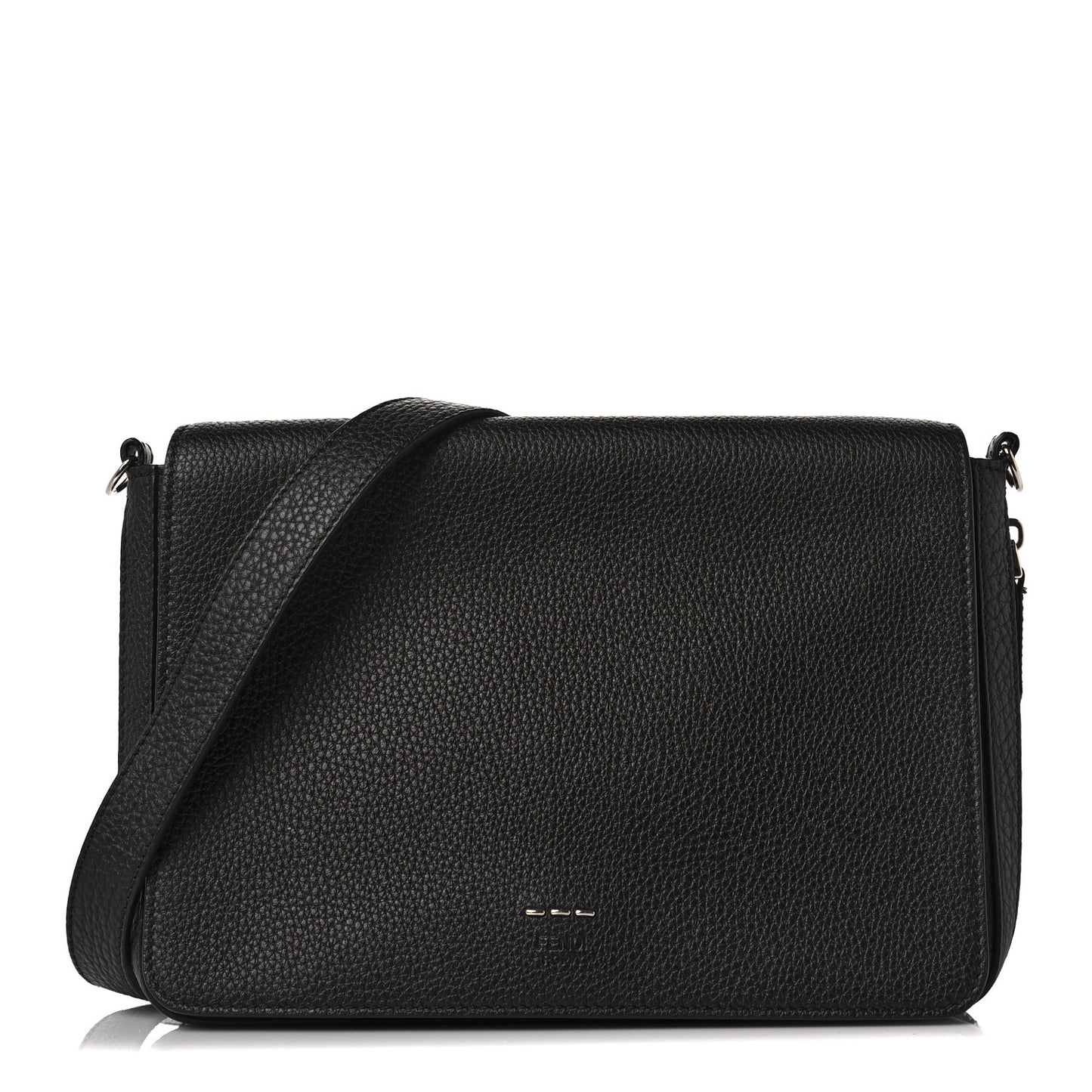 Cuoio Romano Selleria Messenger Black