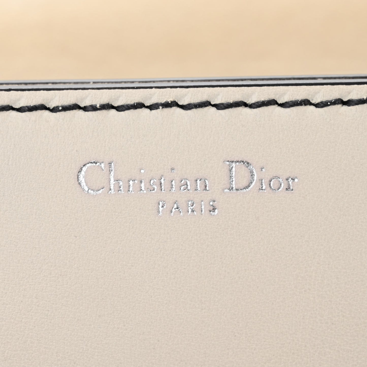 Smooth Calfskin Dio(r)evolution Flap Bag Off White